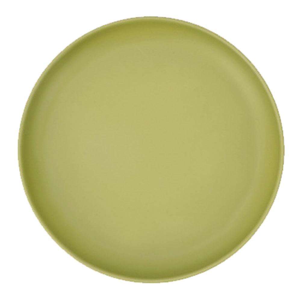 HW1040 16cm High Temperature Resistant Non-stick Camping Picnic Plate 304 Stainless Steel Meal Plate (BPA-Free, No FDA)