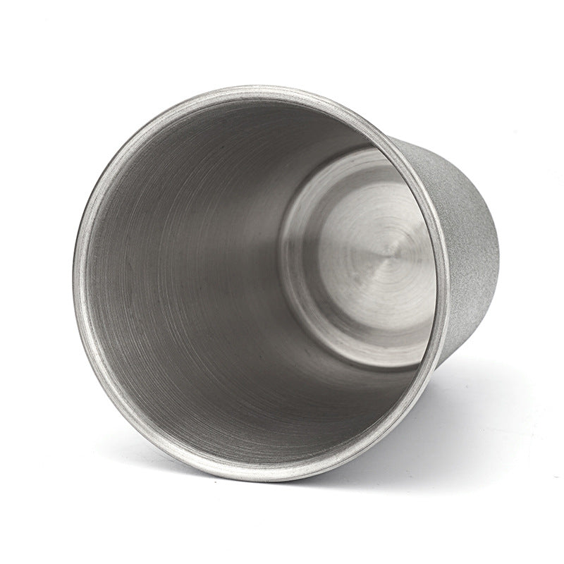 HW1159 350ML Camping Picnic Water Cup Outdoor 304 Stainless Steel Drink Mug (No FDA Certificate, BPA-free)