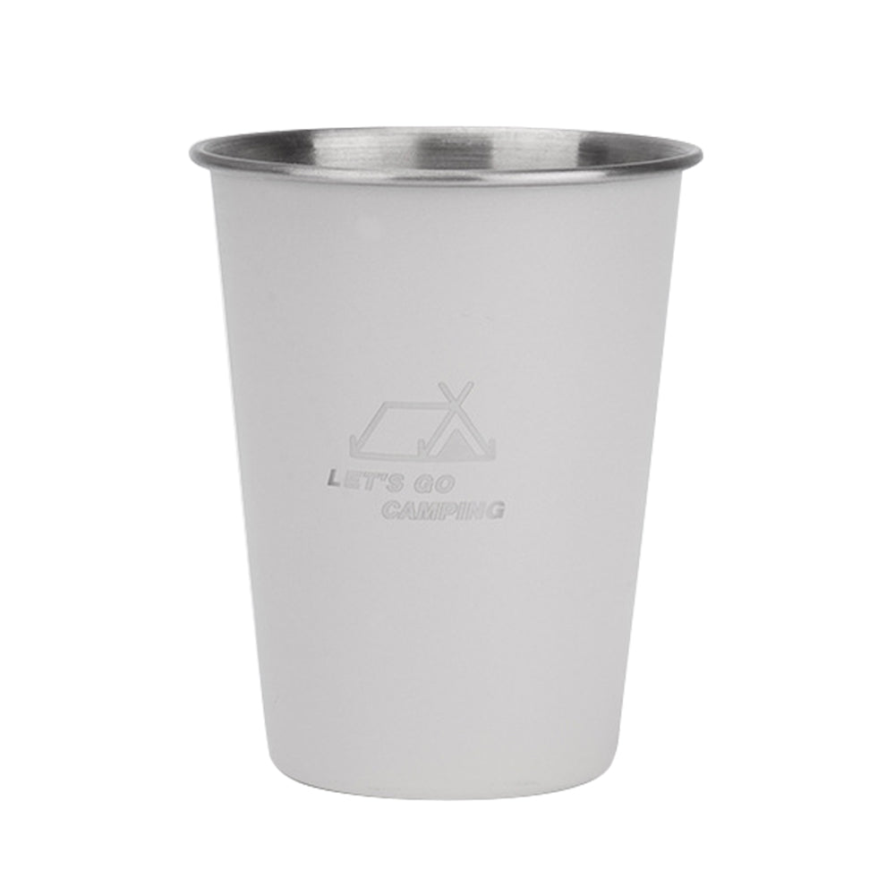 HW1159 250ML Outdoor Camping Picnic Water Cup 304 Stainless Steel Mug (No FDA Certificate, BPA-free)