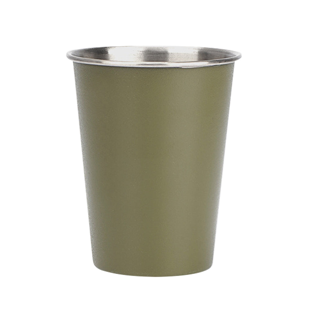 HW1159 250ML Outdoor Camping Picnic Water Cup 304 Stainless Steel Mug (No FDA Certificate, BPA-free)