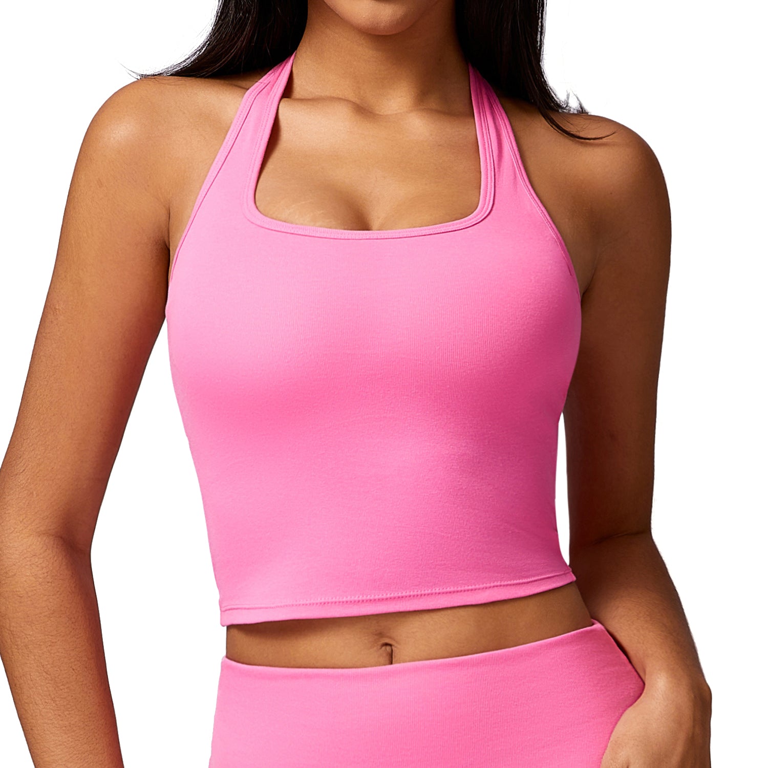 8713 Women Sports Bras Shockproof Fit Running Fitness Yoga Tank Vest