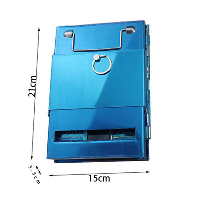 Small Size Foldable Camping Picnic Stainless Steel Stove Outdoor Charcoal Firewood Burning Cooking Stove (No FDA, BPA-Free)