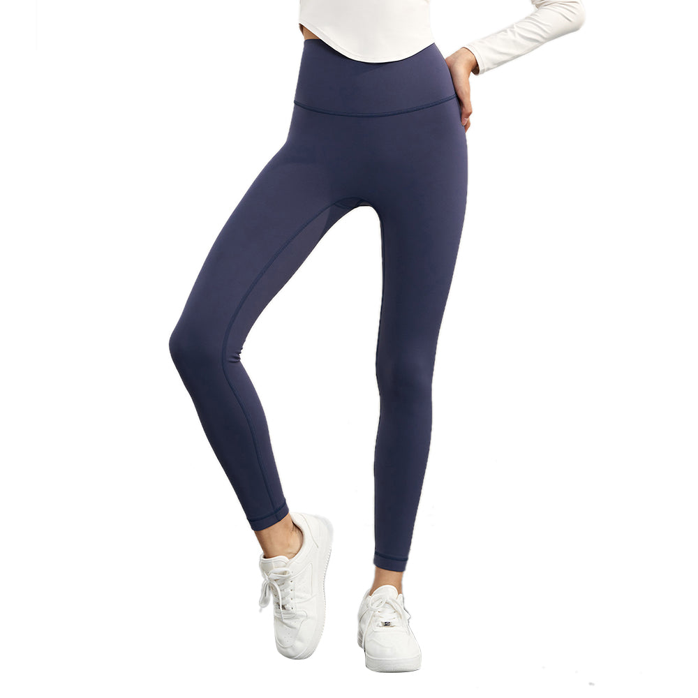 CK1611 Nuls Workout Pants Gym Fitness Trousers Seamless Leggings for Running Cycling Jogging