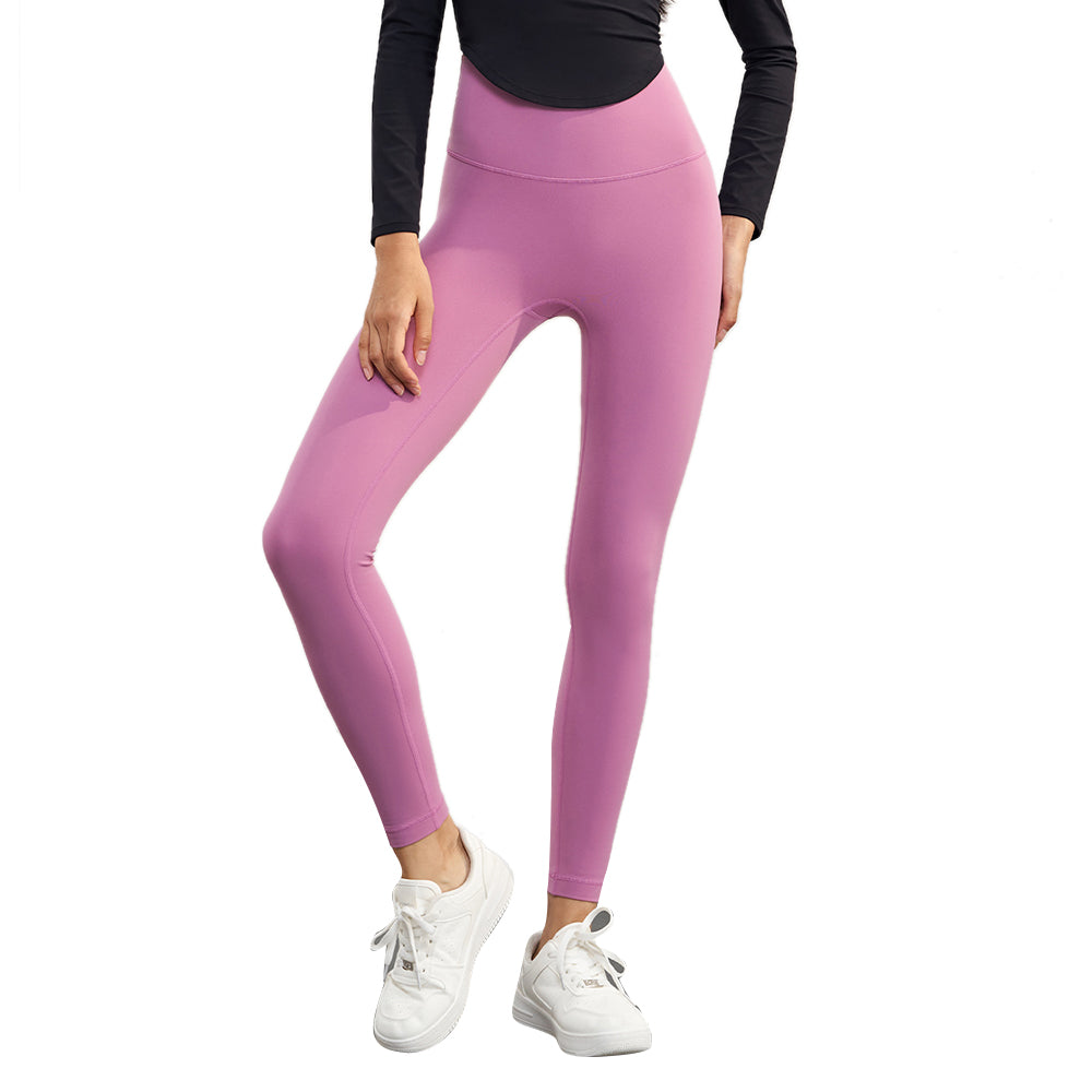 CK1611 Nuls Workout Pants Gym Fitness Trousers Seamless Leggings for Running Cycling Jogging