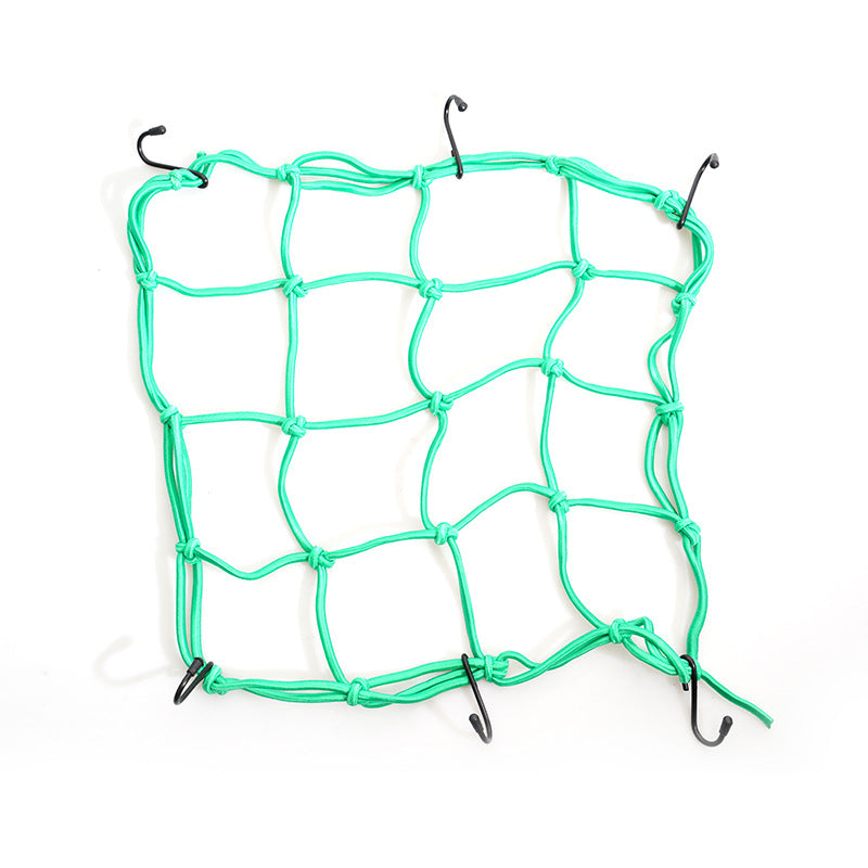 Universal Electric Scooter Helmet Fixing Net Latex Scooter Tail Helmet Mesh Pocket