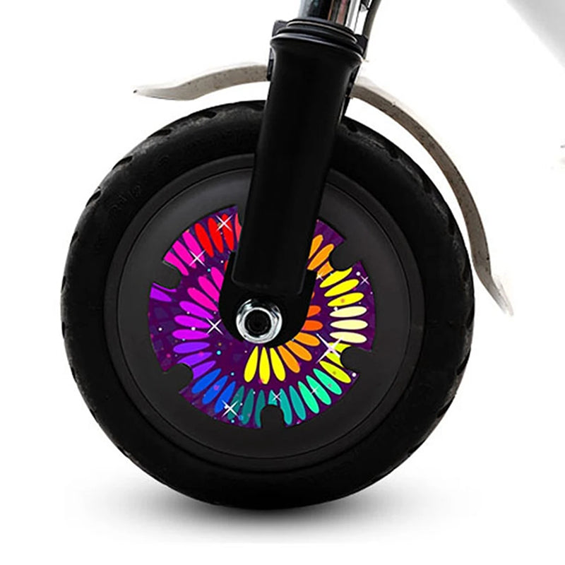 2Pcs For Xiaomi M365 / Pro / 1S Electric Scooter Motor Sticker Wheel Cover Film