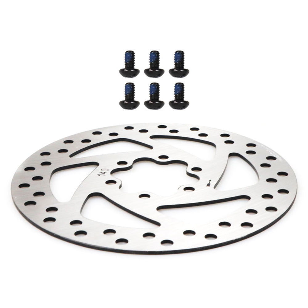 For Kugoo M4 Electric Bicycle Disc Brake 140mm Steel Scooter Brake Disc with 6 Screw