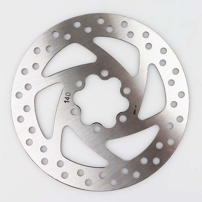 For Kugoo M4 Electric Bicycle Disc Brake 140mm Steel Scooter Brake Disc with 6 Screw