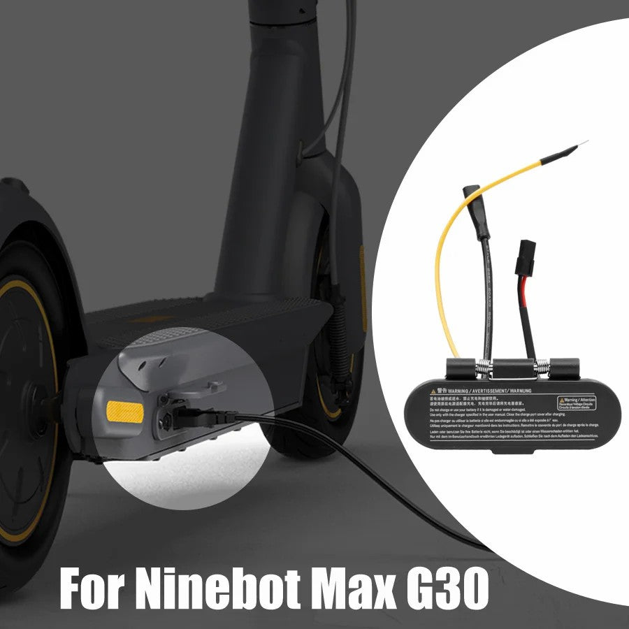 For Ninebot G30 Max Electric Scooter Charging Port Assembly Dust Plug Waterproof Cap