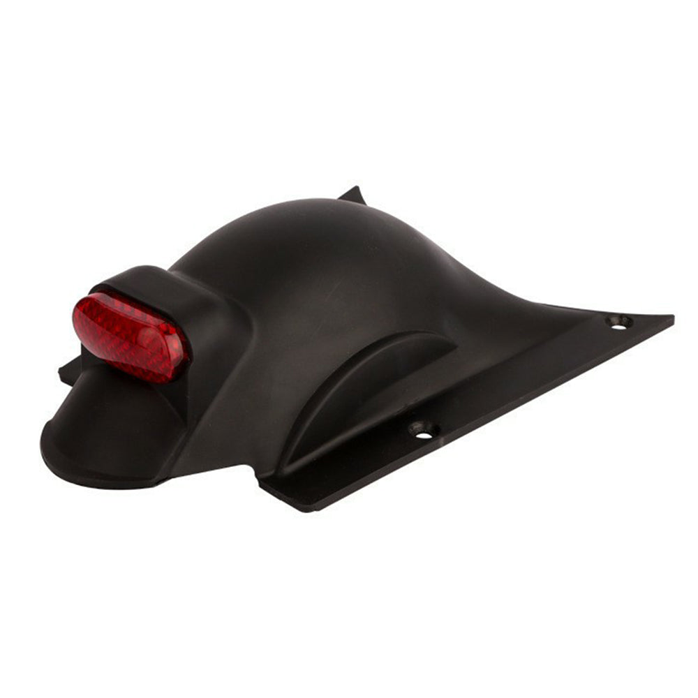 For KUGOO M2 Electric Scooter Widen Mudguard Plastic Rear Fender with Taillight