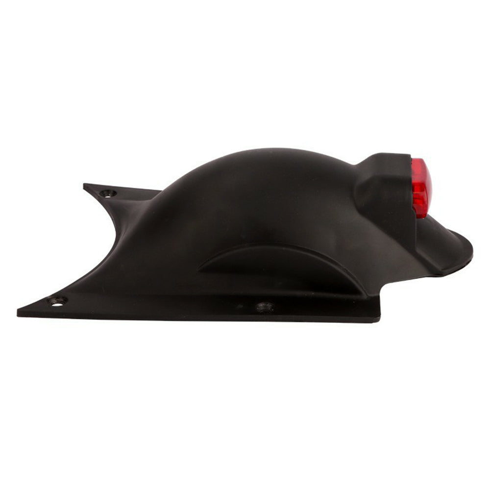 For KUGOO M2 Electric Scooter Widen Mudguard Plastic Rear Fender with Taillight