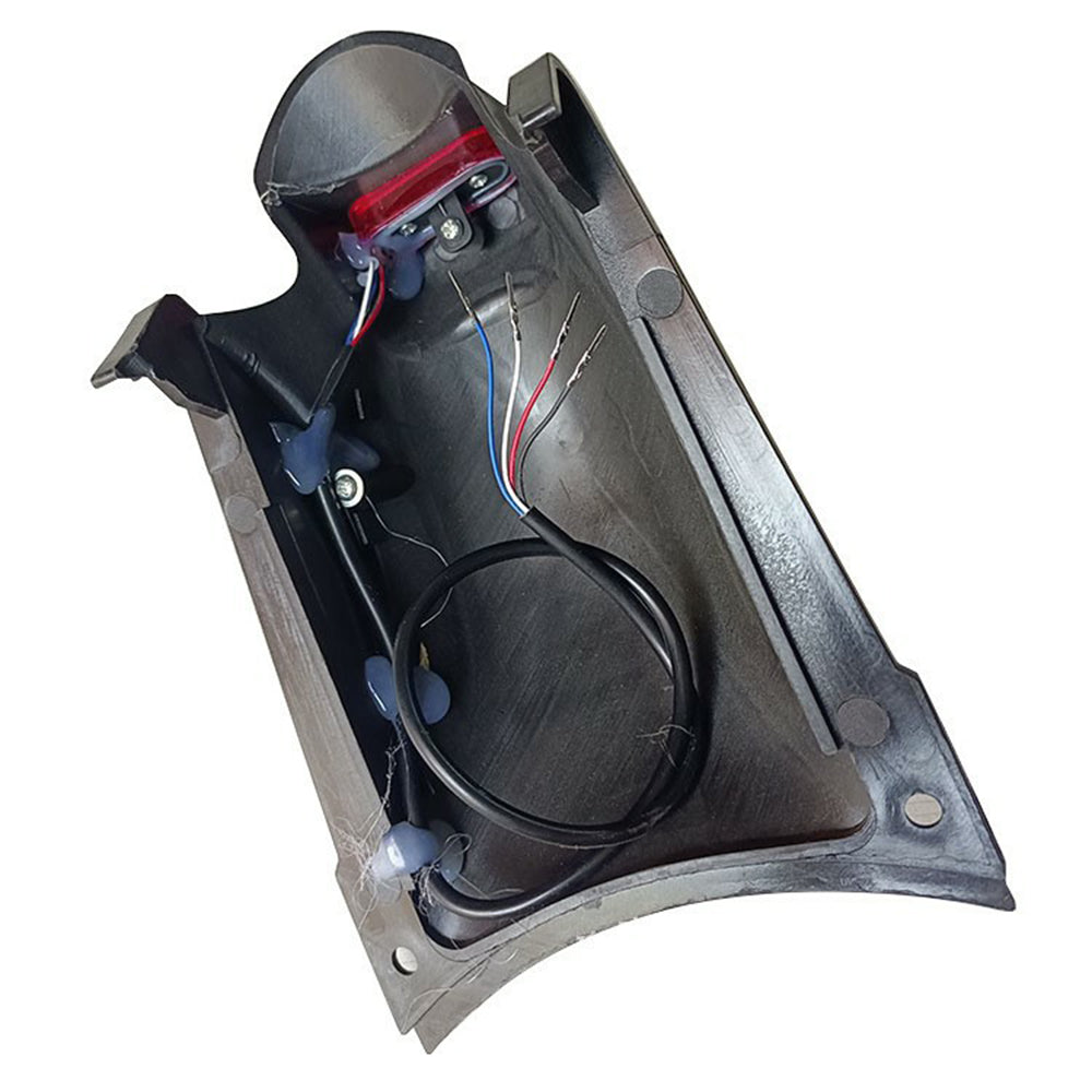 For KUGOO M2 Electric Scooter Widen Mudguard Plastic Rear Fender with Taillight