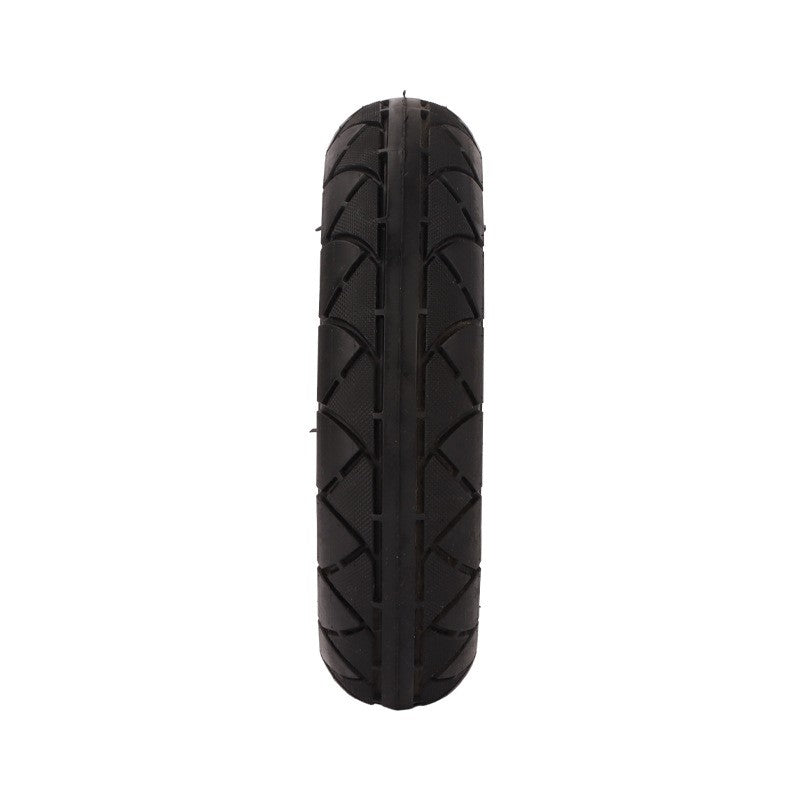For KUGOO M2 Anti-slip Front Tire Electric Scooter Aluminum Alloy+Rubber Front Wheel