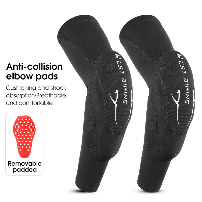 WEST BIKING YP0212122 Cycling Anti-collision Elbow Pad Elastic Protective Sleeve