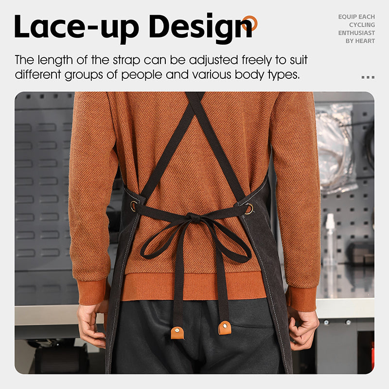 WEST BIKING YP0719379 Canvas Woodworking Apron for Woodworkers, Mechanics