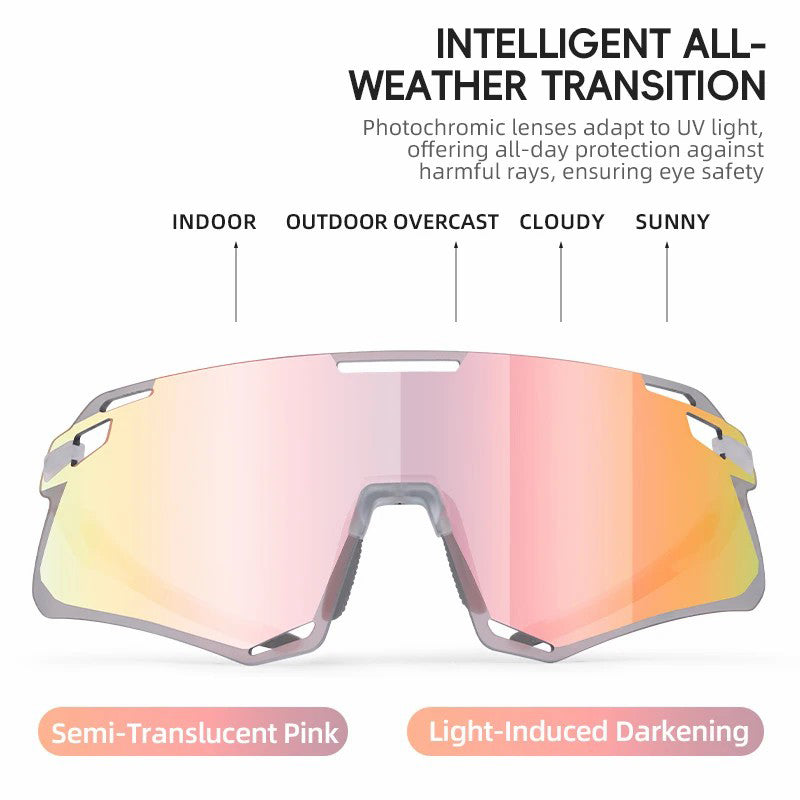 ROCKBROS SP318 Cycling Glasses Lightweight Bike Eyeglasses Outdoor Protection Goggles
