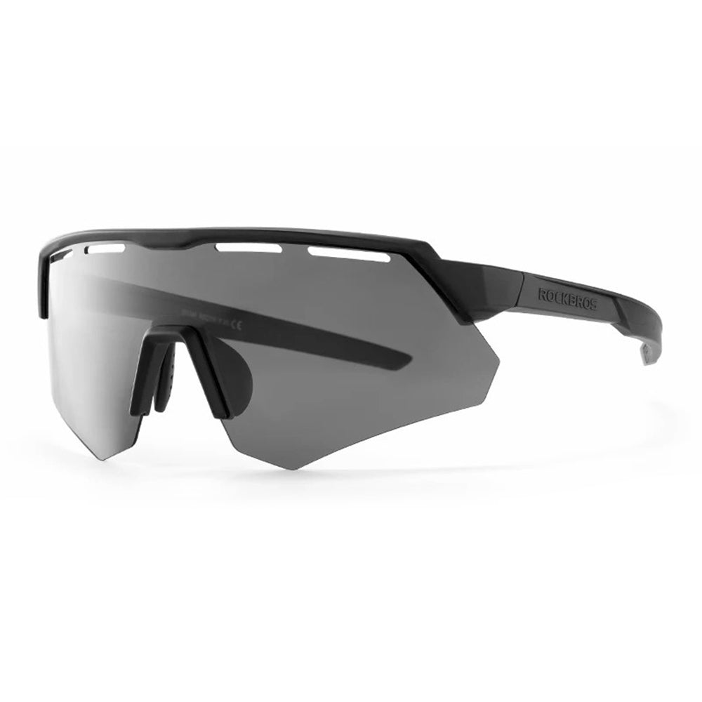 ROCKBROS SP246 Cycling Glasses Outdoor Windproof Eyeglasses Eye Protection Goggles, 4 Lens
