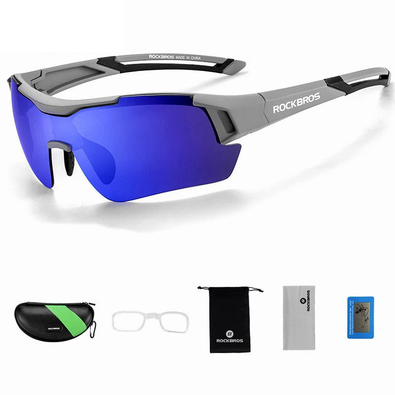ROCKBROS Polarized Cycling Glasses Sports MTB Bike Eyeglasses Outdoor Sunglasses