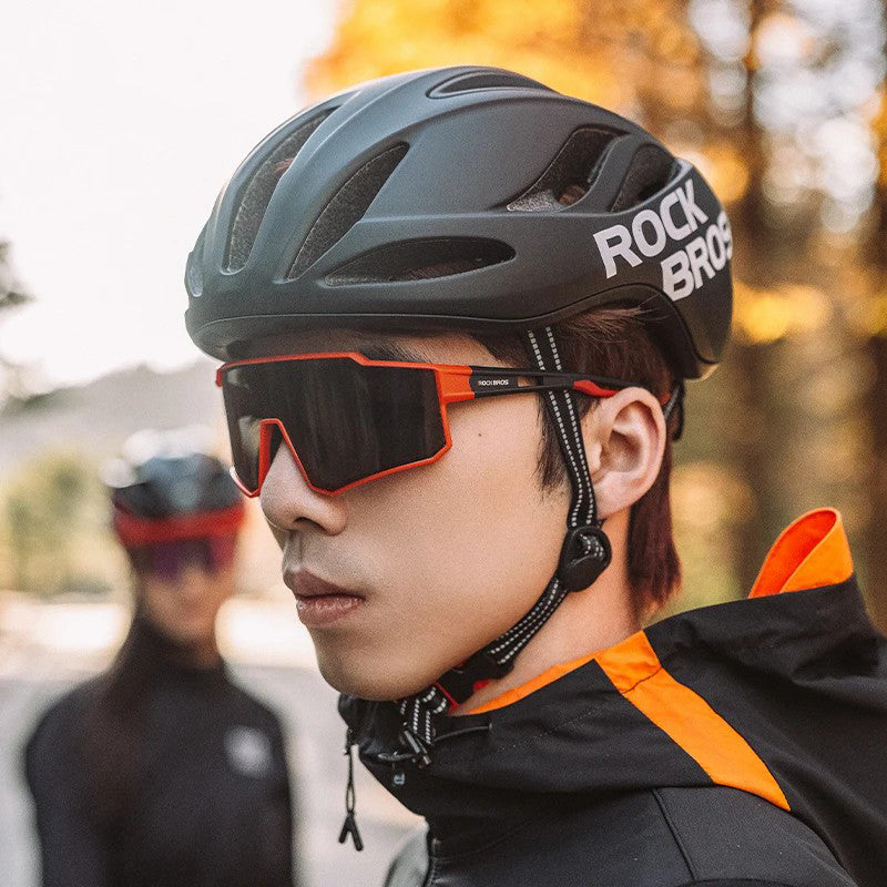 ROCKBROS SP316 Photochromic Lens Outdoor Cycling Glasses Windproof Sand-proof Goggles