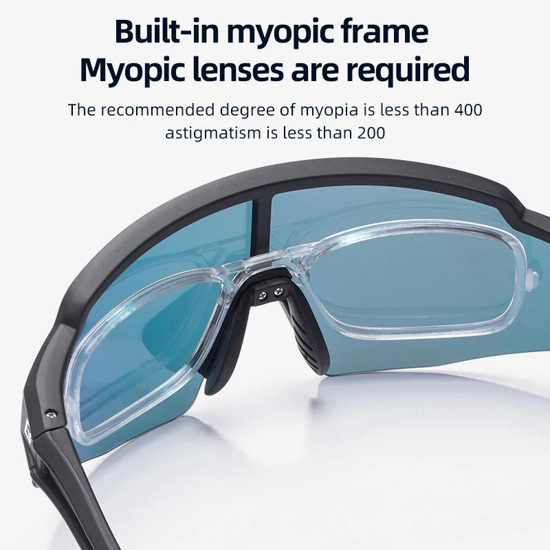 ROCKBROS SP204 Bicycle Glasses UV400 Cycling Glasses Bike Fishing Sunglasses