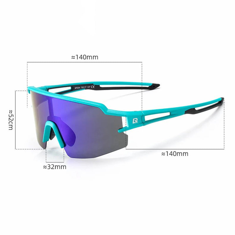 ROCKBROS SP204 Bicycle Glasses UV400 Cycling Glasses Bike Fishing Sunglasses