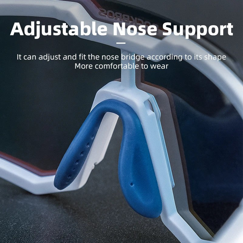 ROCKBROS SP291 Photochromic Lens Outdoor Glasses Windproof Cycling Eye Protection Goggles