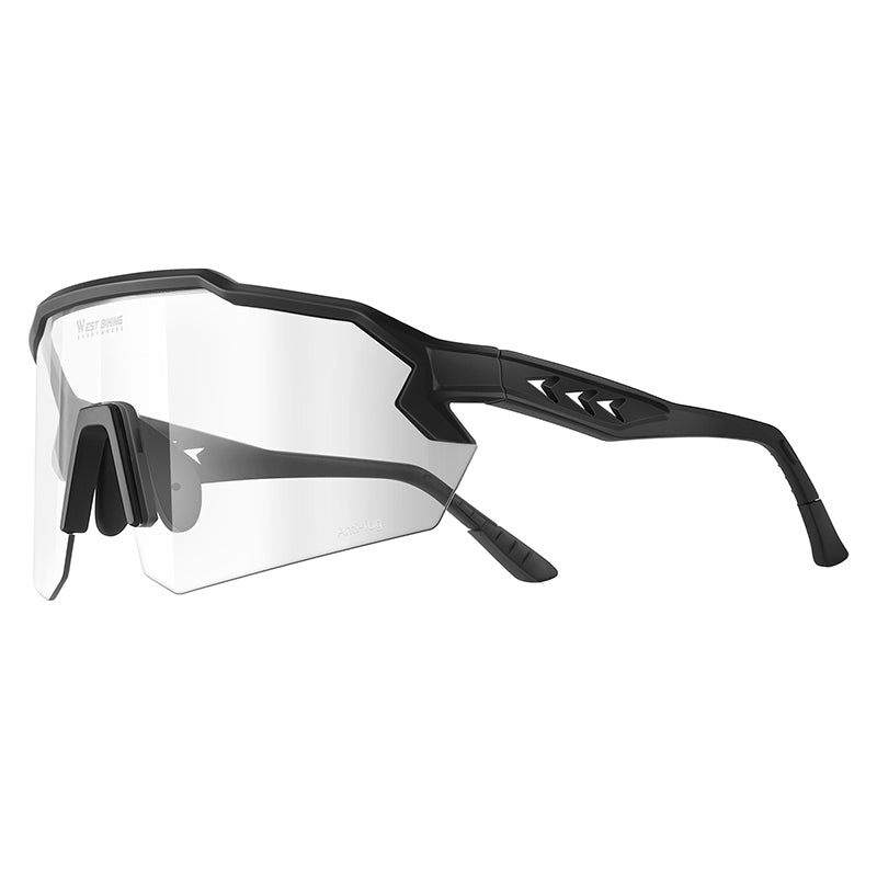 WEST BIKING YP0703164 TR90 Frame Anti-fog Cycling Glasses UV400 Photochromic Sunglasses