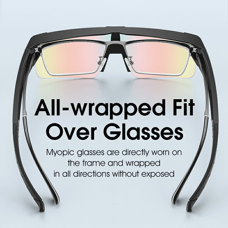 WEST BIKING YP0703150 Polarized Sports Sunglasses for Men Women Cycling Sunglasses with PC Frame