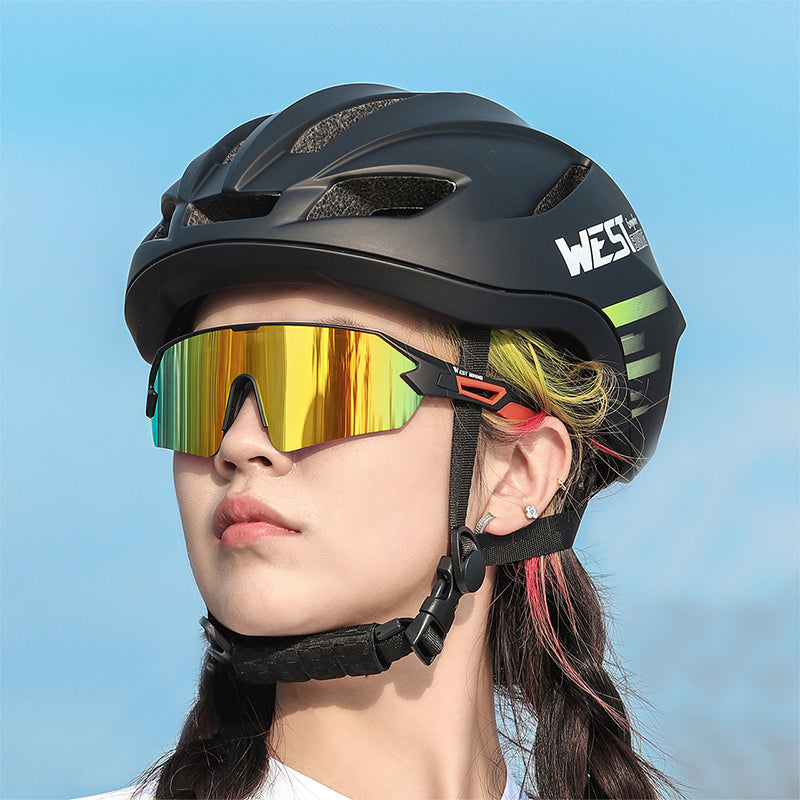 WEST BIKING Colorful Coating Lens Cycling Running Glasses Men Women Outdoor Sunglasses