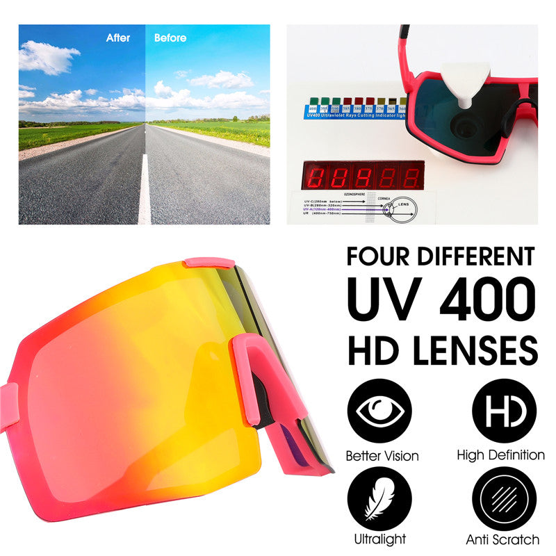 WEST BIKING YP0703135 Bike Racing Glasses Windproof Polarized Goggles Sunglasses