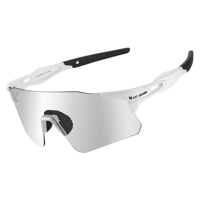 WEST BIKING YP0703165 Anti-fog Photochromic Sunglasses Windproof Cycling Goggles Outdoor Eyewear