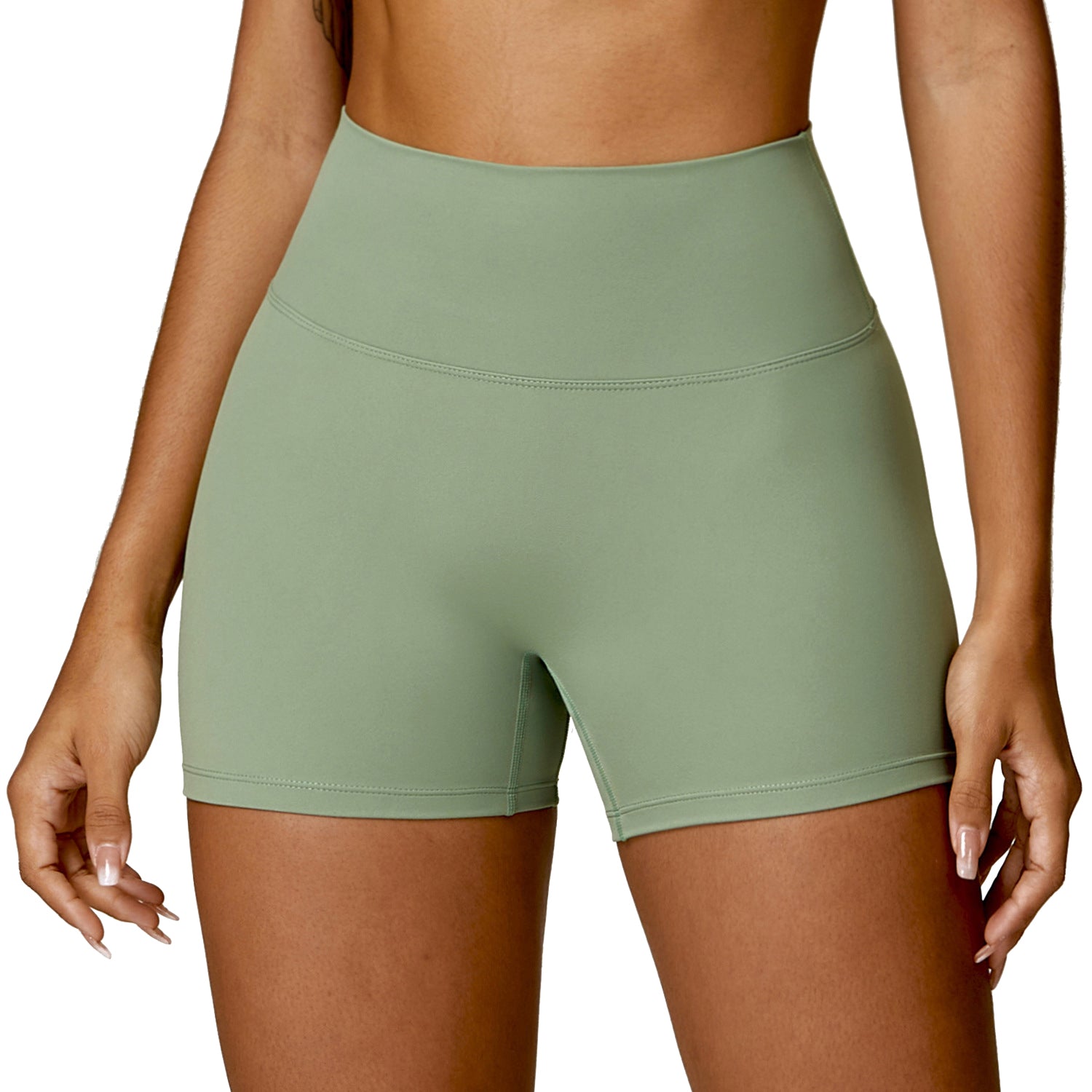 Size XL Women Sport Shorts High Waist Yoga Running Fitness Short Leggings