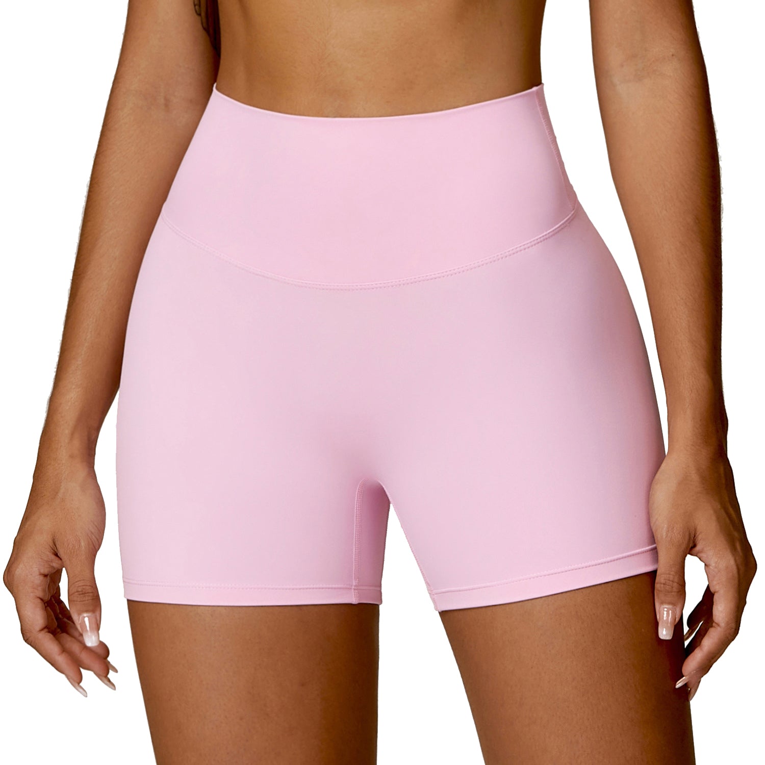 Size S Women Yoga Sport Shorts Butt-lifting High Waist Fitness Short Leggings