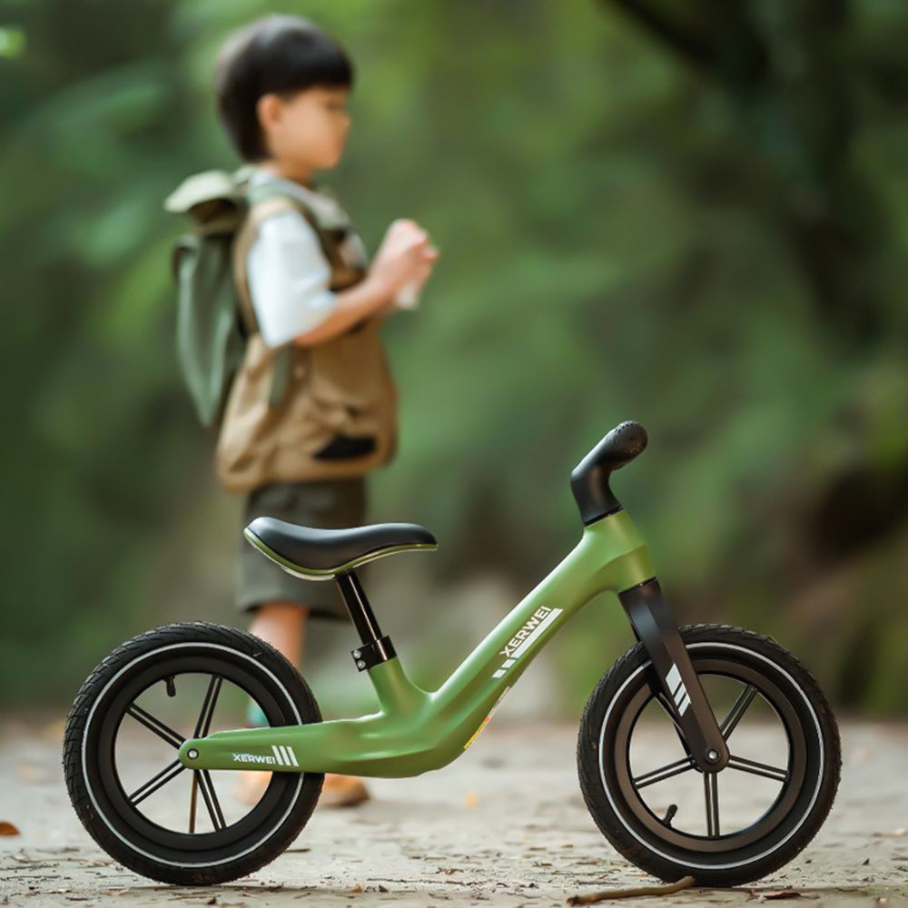 XERWEI HY04 12-Inch Sports Balance Bike 2-7 Years Old Kids Bicycle Training Scooter