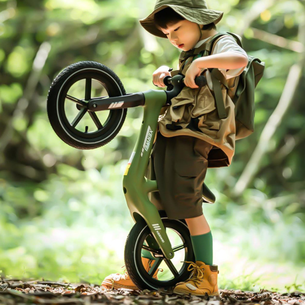 XERWEI HY04 12-Inch Sports Balance Bike 2-7 Years Old Kids Bicycle Training Scooter