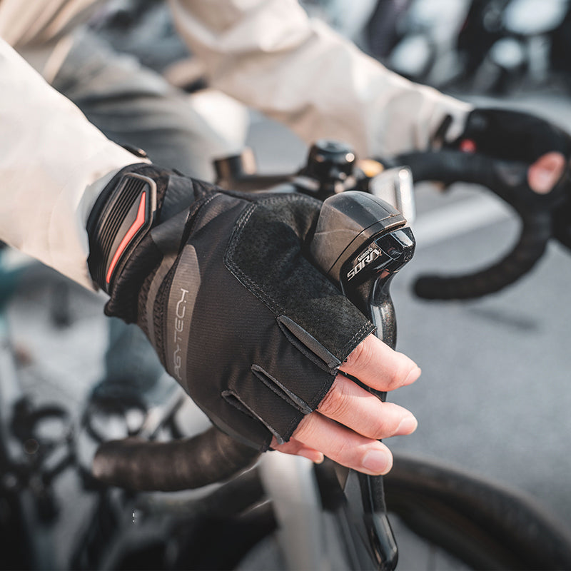 PGYTECH 1Pair Tactical Gloves Non-Slip Half-Finger Outdoor Gloves for Fishing and Cycling