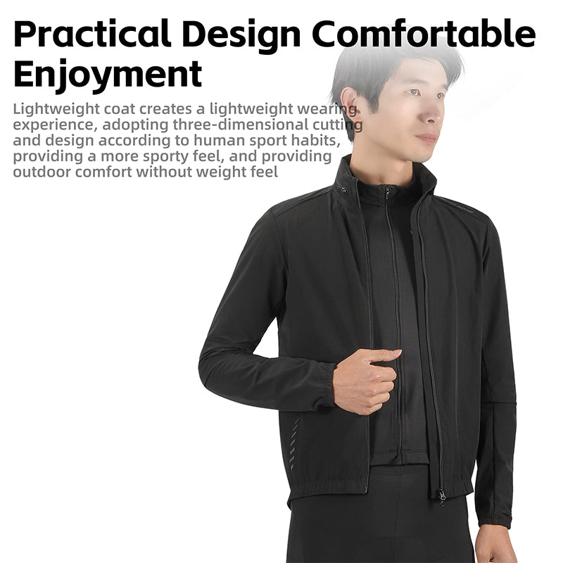 WEST BIKING YP0202330 Spring Autumn Long Sleeve Top Windproof Cycling Jacket