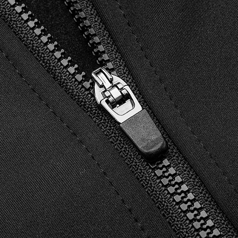 ROCKBROS YPW057 Men's Cycling Jersey Winter Thermal Long Sleeve Fleece Cycling Jacket with 5 Pockets