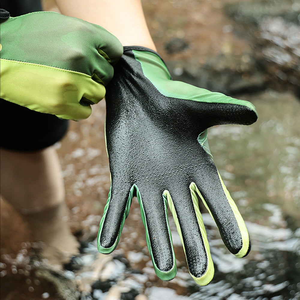 GOLOVEJOY 1 Pair Diving Gloves Anti-skid Snorkeling Surfing Full Finger Gloves