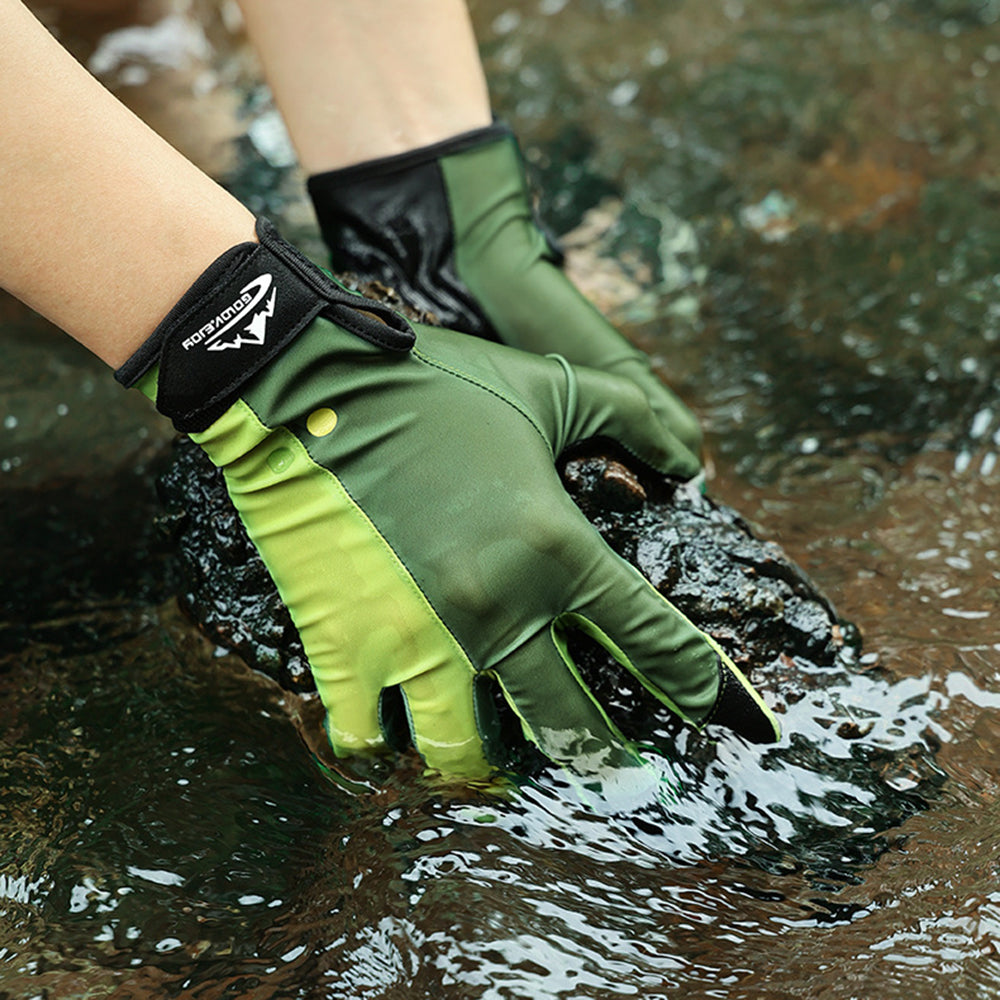 GOLOVEJOY 1 Pair Diving Gloves Anti-skid Snorkeling Surfing Full Finger Gloves