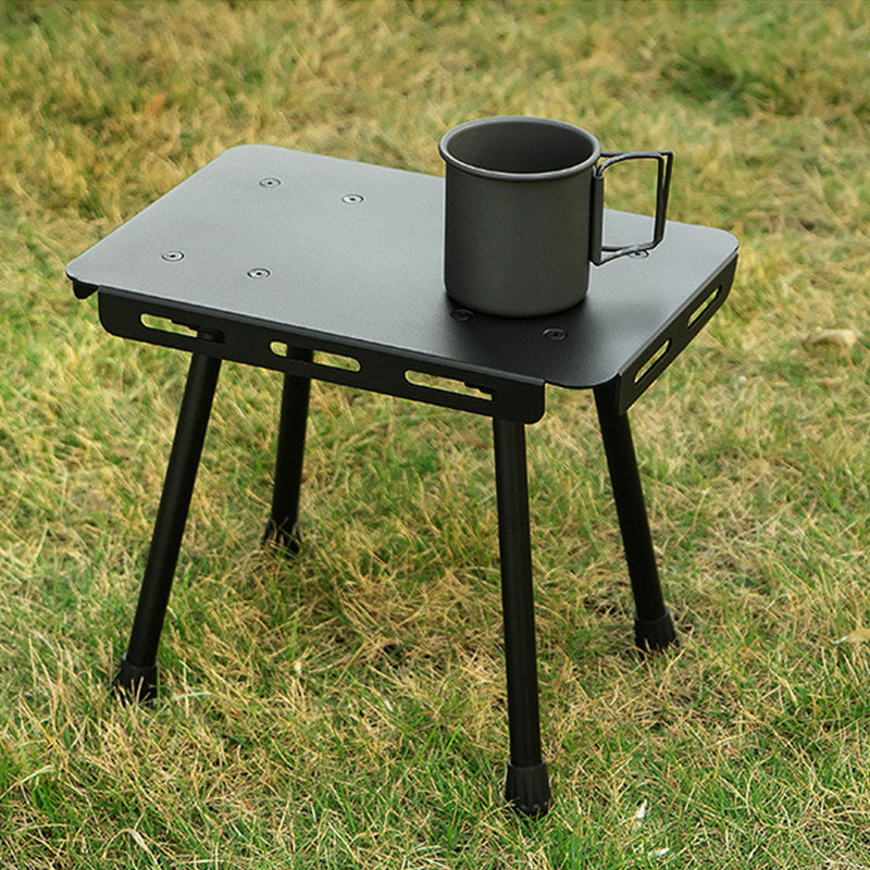 CLS Outdoor Camping Tactical Stool Folding Table with PU Leather Pad and Storage Bag