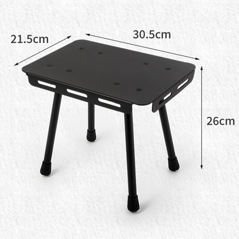CLS Aluminum Alloy Outdoor Camping Tactical Stool Folding Table with Storage Bag