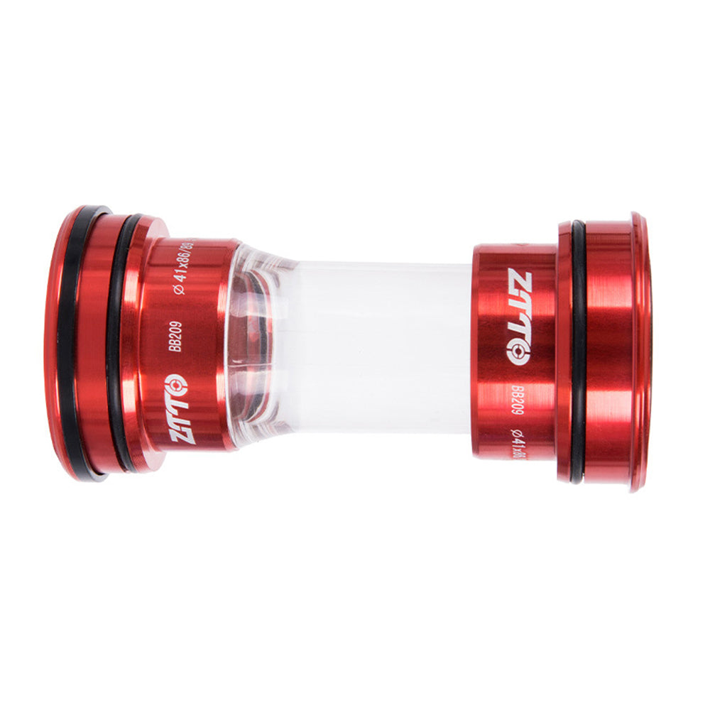 ZTTO BB209 Bike Press-In Bottom Bracket Acrylic+Aluminum Alloy Bearing Bottom Bracket Threaded BB