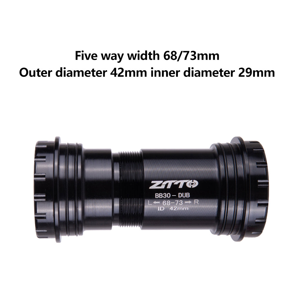 ZTTO BB30 68 / 73mm 42mm Frame Thread Lock Bicycle Bottom Bracket for SRAM / Truvativ DUB Crankset