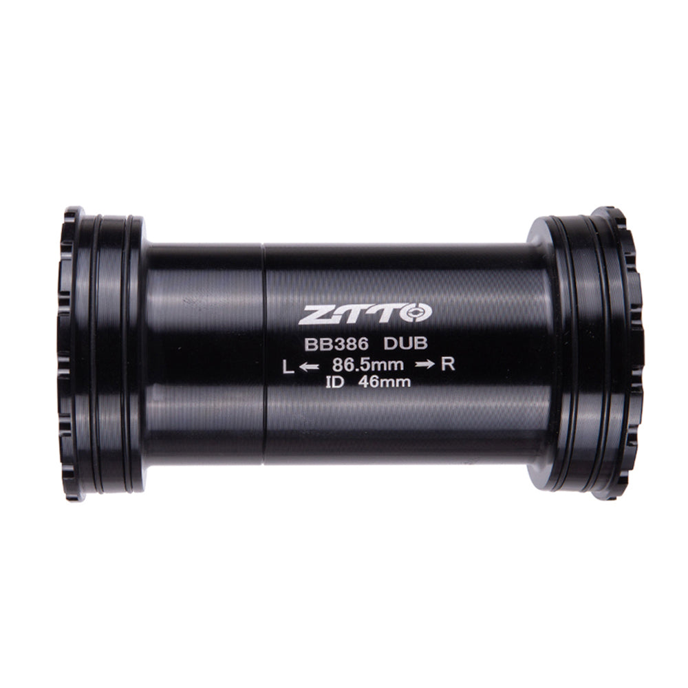 ZTTO BB386 Aluminum Alloy Bicycle Bottom Bracket for BB386EVO / PF30 68 / 73 / 86mm 46mm Frame Shell