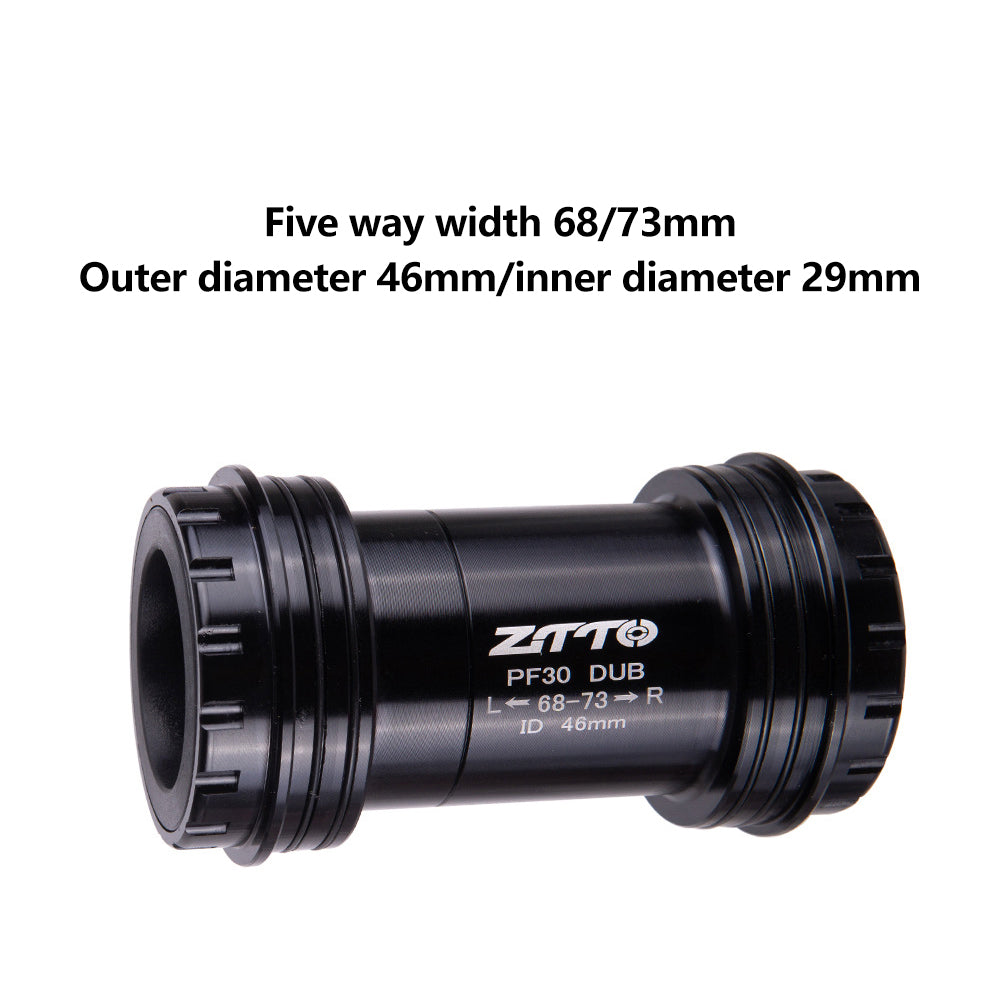 ZTTO PF30 DUB Bottom Bracket Road Bike Adapter Thread Central Axle for 28.99mm DUB Crankset