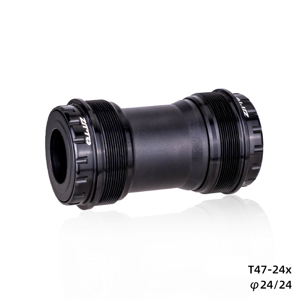 ZTTO T47 24mm Inner Diameter Aluminum Alloy Threaded Bearing Bike Bottom Bracket