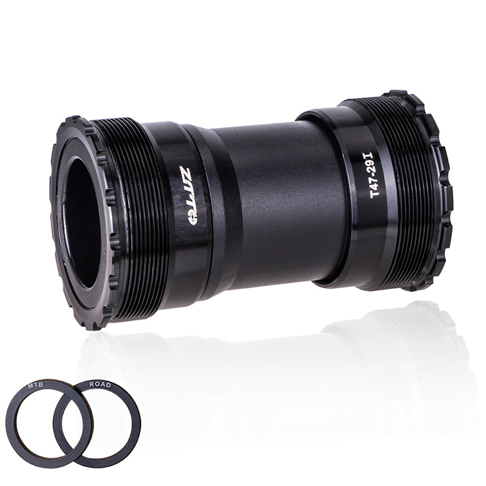 ZTTO T47-29 Road Bike Aluminum Alloy Threaded Bearing Bottom Bracket, Inner Diameter: 29mm