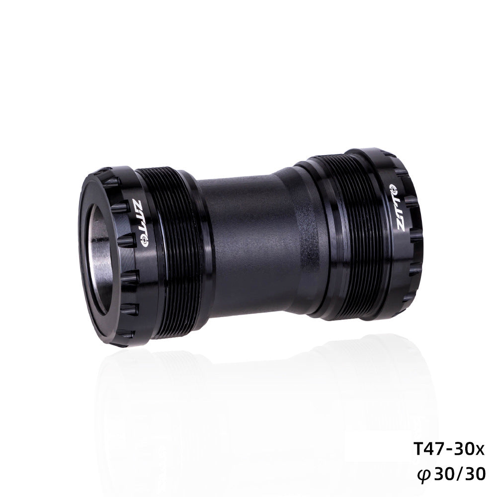 ZTTO T47-30 Aluminum Alloy Road Bike 30mm Inner Diameter Threaded Bearing Bottom Bracket