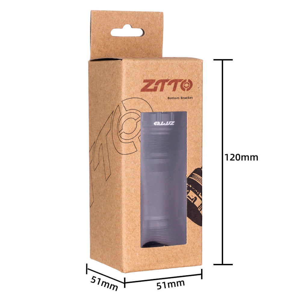 ZTTO T47-30 Aluminum Alloy Road Bike 30mm Inner Diameter Threaded Bearing Bottom Bracket